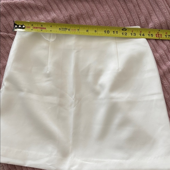 Commense White Button Down Shirt Dress size: S NWT. - Picture 14 of 15